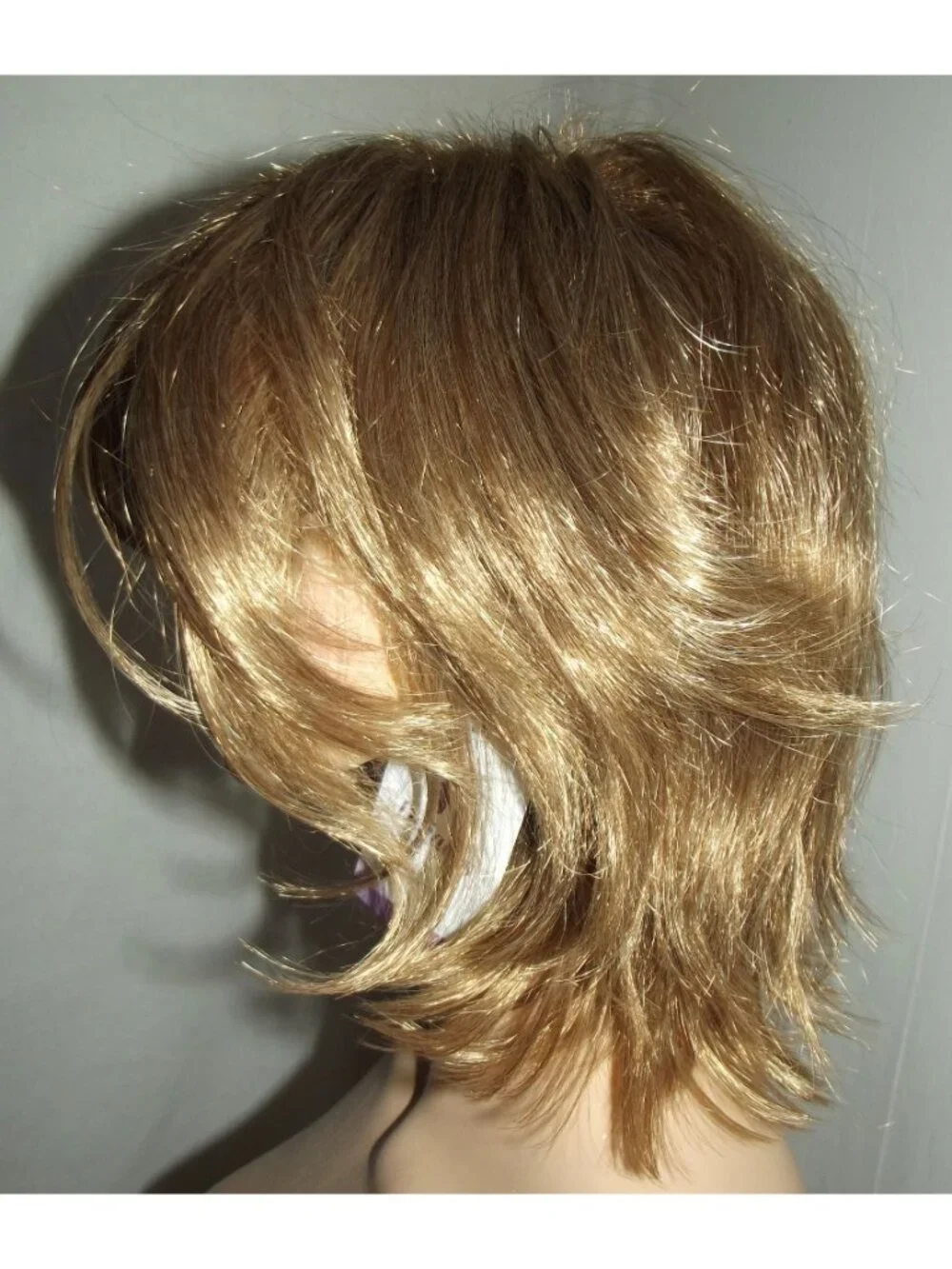 Daiaces Wig D2002 Light Brown with Highlights Layered short